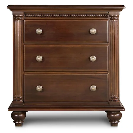 Three Drawer Nightstand